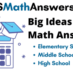 Big ideas math 11.1 answers