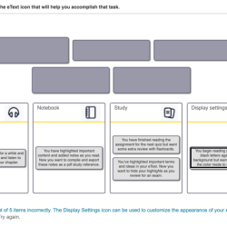 Sort each scenario to the etext icon