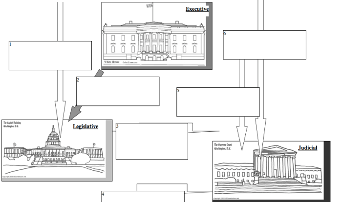 Government branches worksheet 5th grade 4th