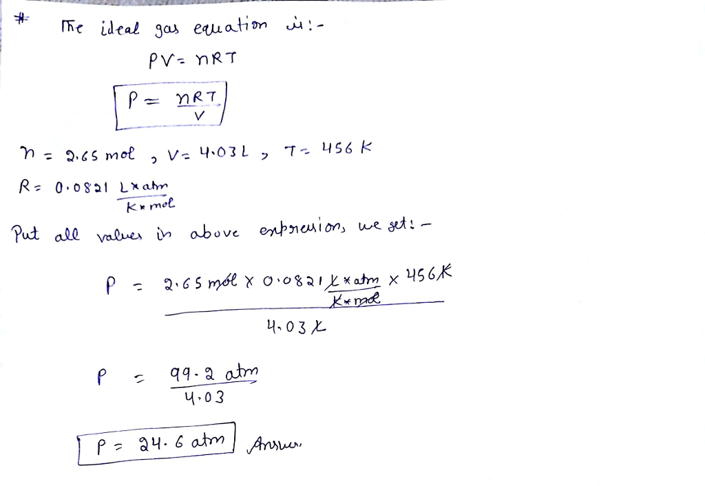 Calculate the pressure exerted by 66.0 g of co2