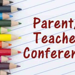 It is parent teacher conference day at littleton