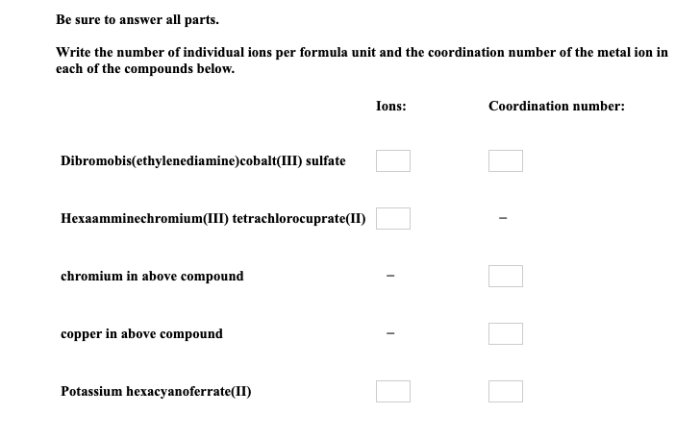 Unit 6 worksheet 5 representing ions and formula units